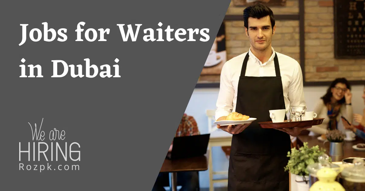 Waiter Jobs in Dubai