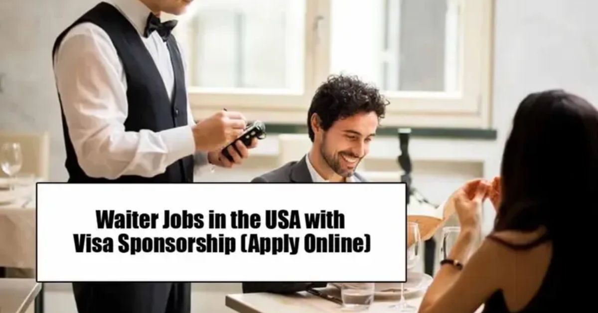 Waiter/Waitress Jobs in USA