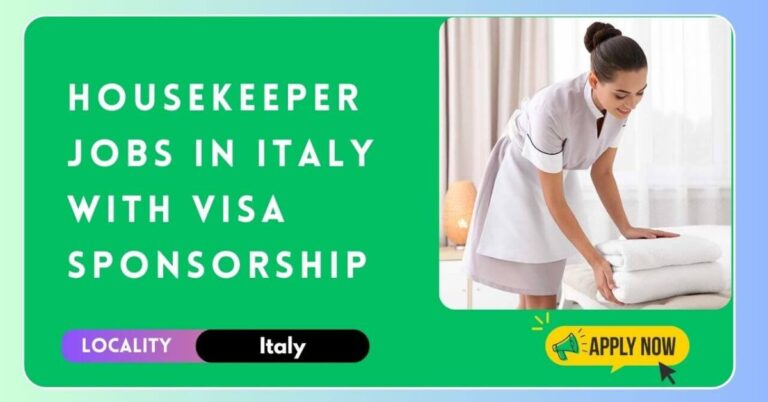 Housekeeper Jobs in Itlay