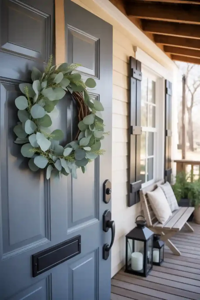 Classic Eucalyptus Farmhouse Wreath