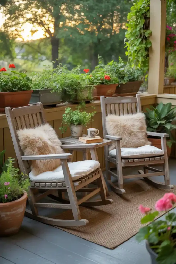 Classic Rocking Chair Setup
