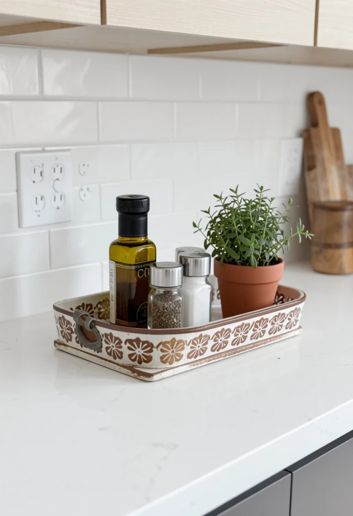 Decorative Tray Styling for Everyday Essentials