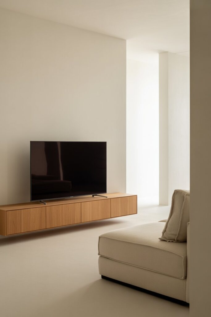 . Minimalist Floating TV Unit