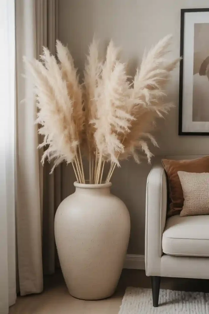 Pampas Grass Statement Corner