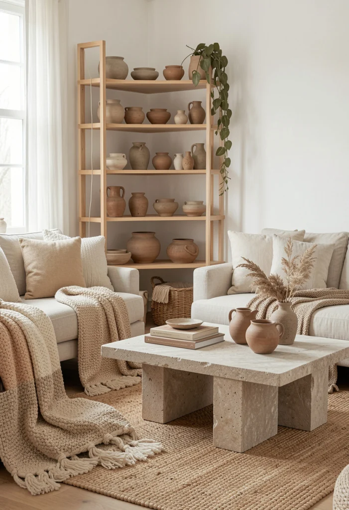 Earthy Ceramics and Handmade Decor
