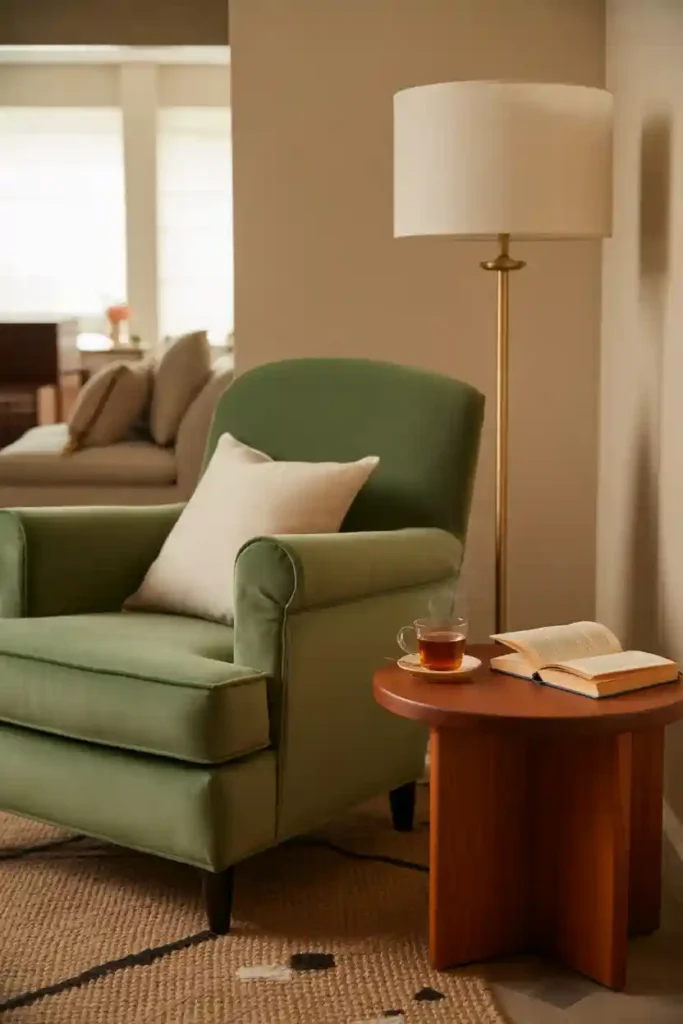 Sage Green Accent Nooks