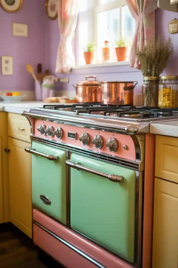  Vintage Stove Centerpiece
