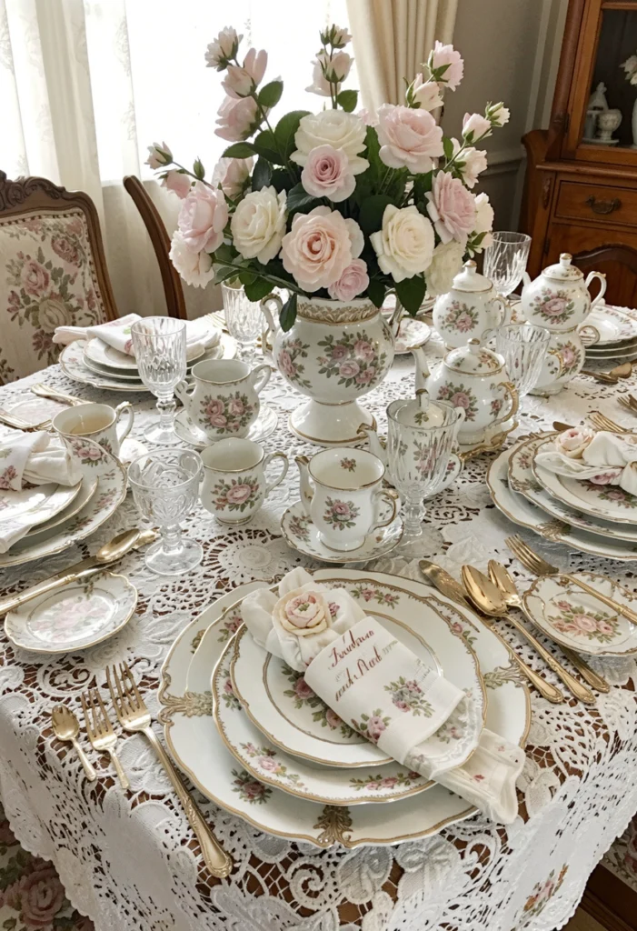 Vintage Tea Party Baby Shower