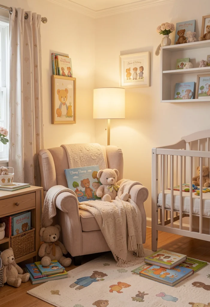 Disney-Themed Reading Nook