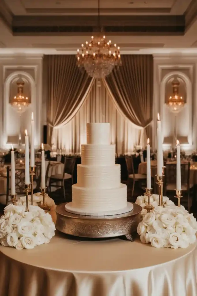 Grand Ballroom Classic Cake Table