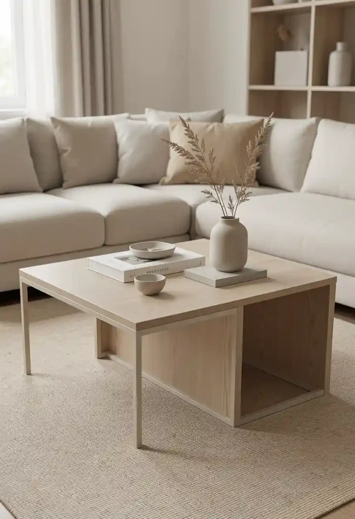 Sleek Coffee Table Styling