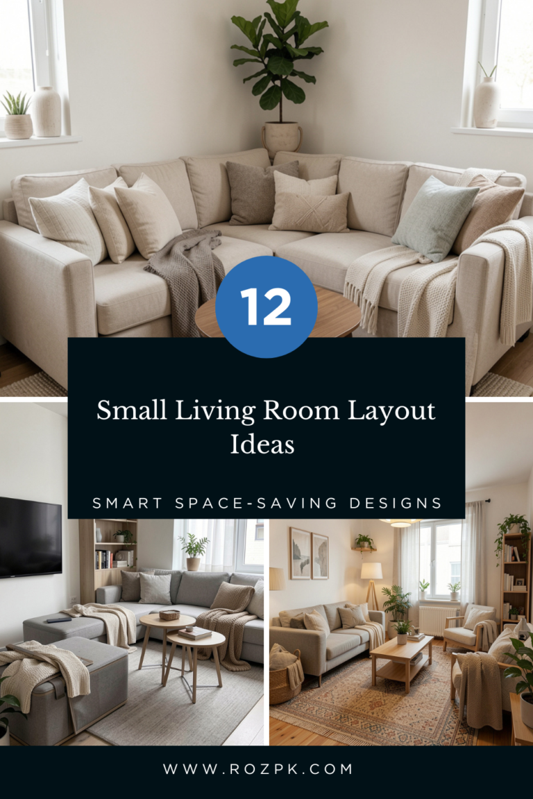 12 Small Living Room Layout Ideas