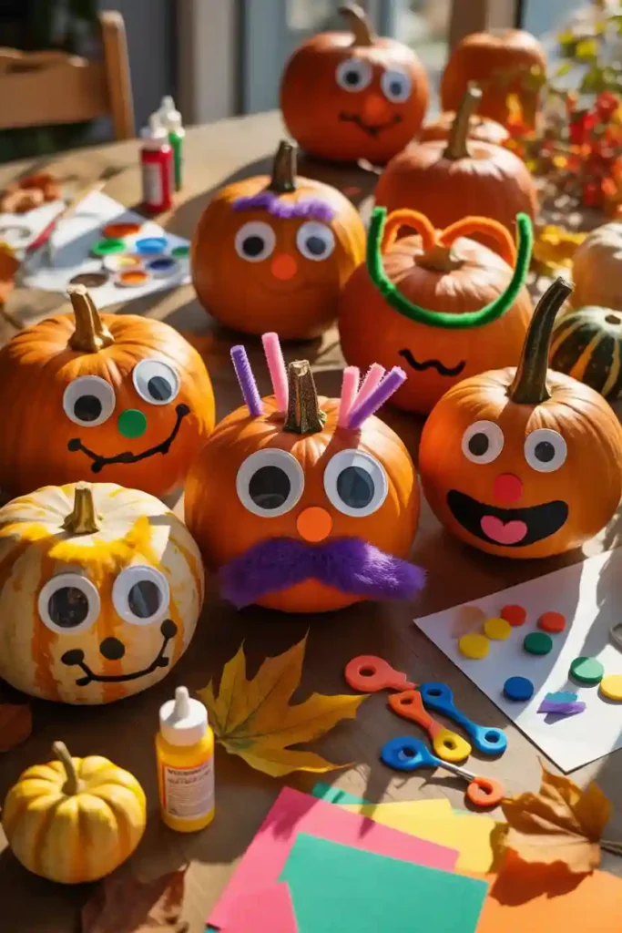 Character Face Pumpkins