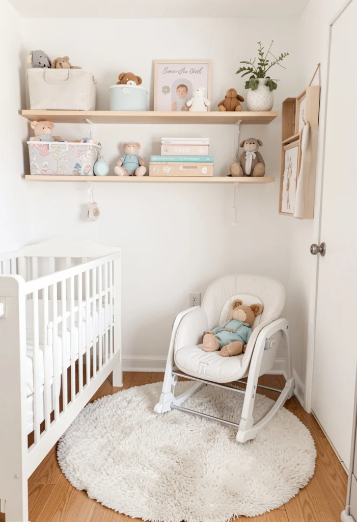 Compact Small Nursery Layout
