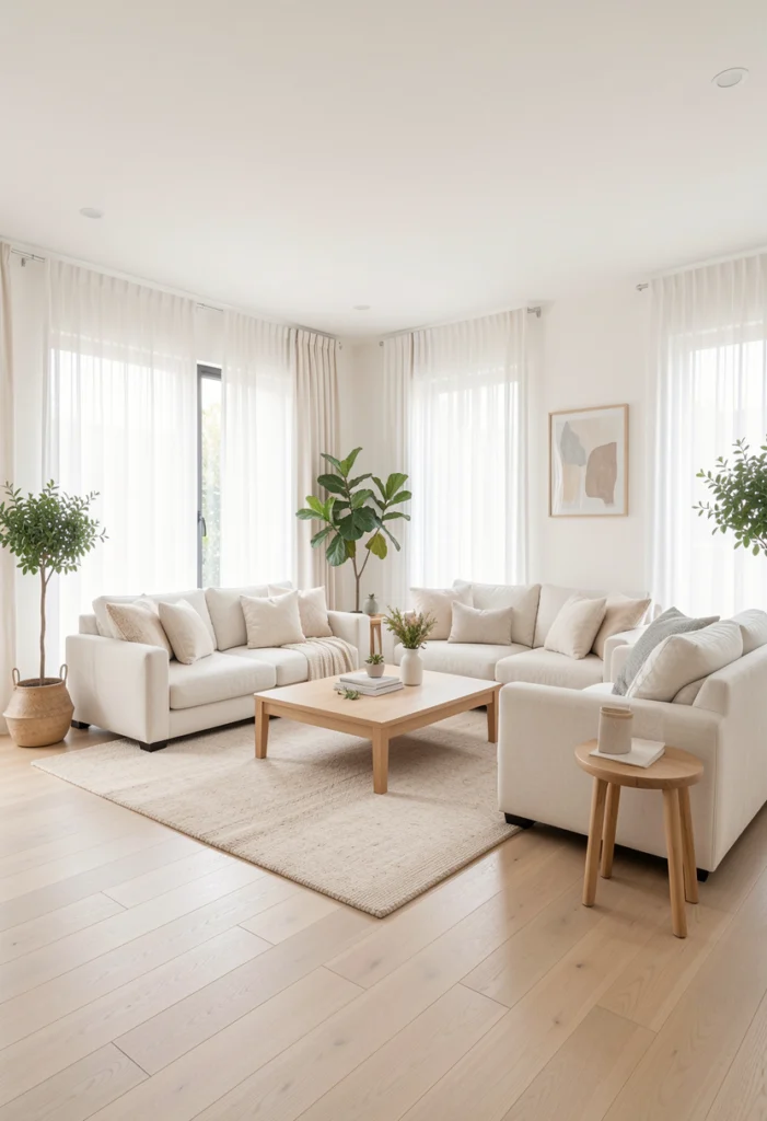 Open and Airy Neutral Layout