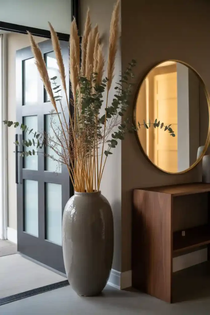 Entryway Statement Vase Styling