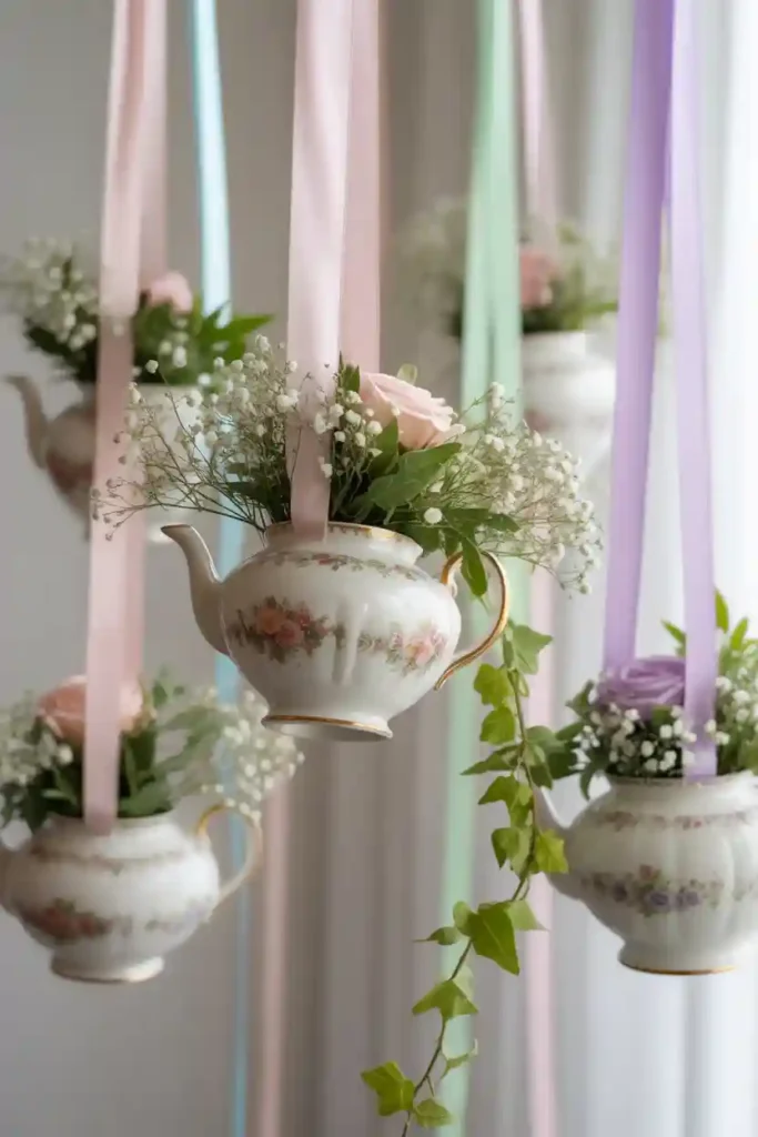Floating Teapot Decorations