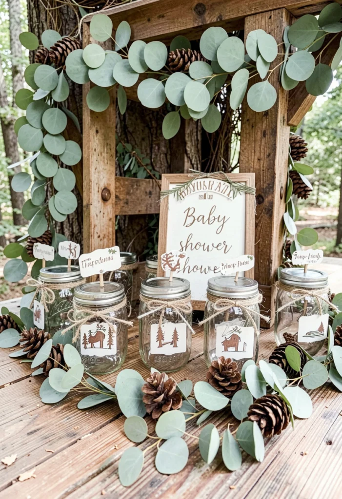 Rustic Woodland Baby Shower