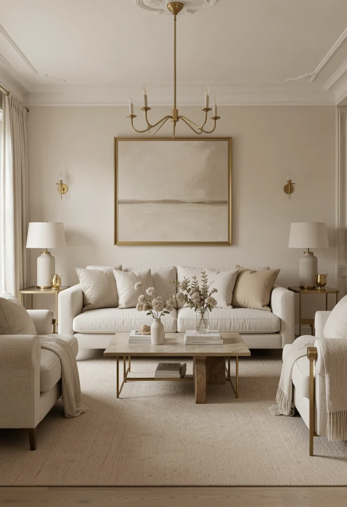Classic Neutral Design with Symmetry