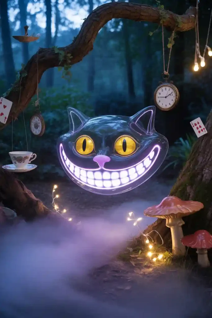 Cheshire Cat Smile Decoration