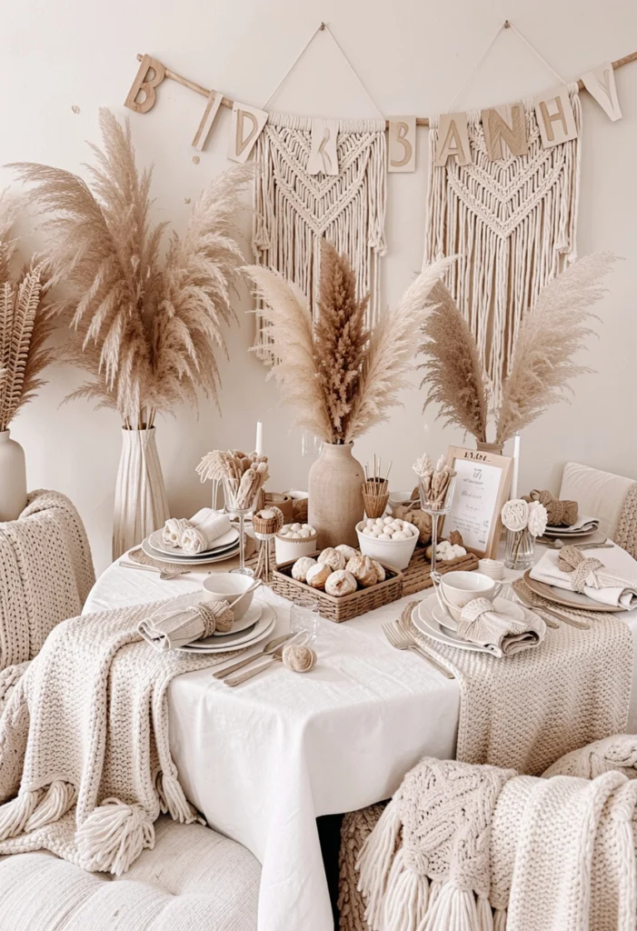 Boho Chic Baby Shower