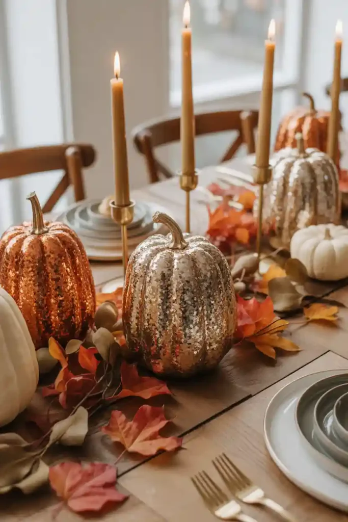  Glitter Glam Pumpkins