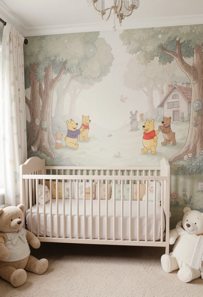 Hundred Acre Wood Wall Murals