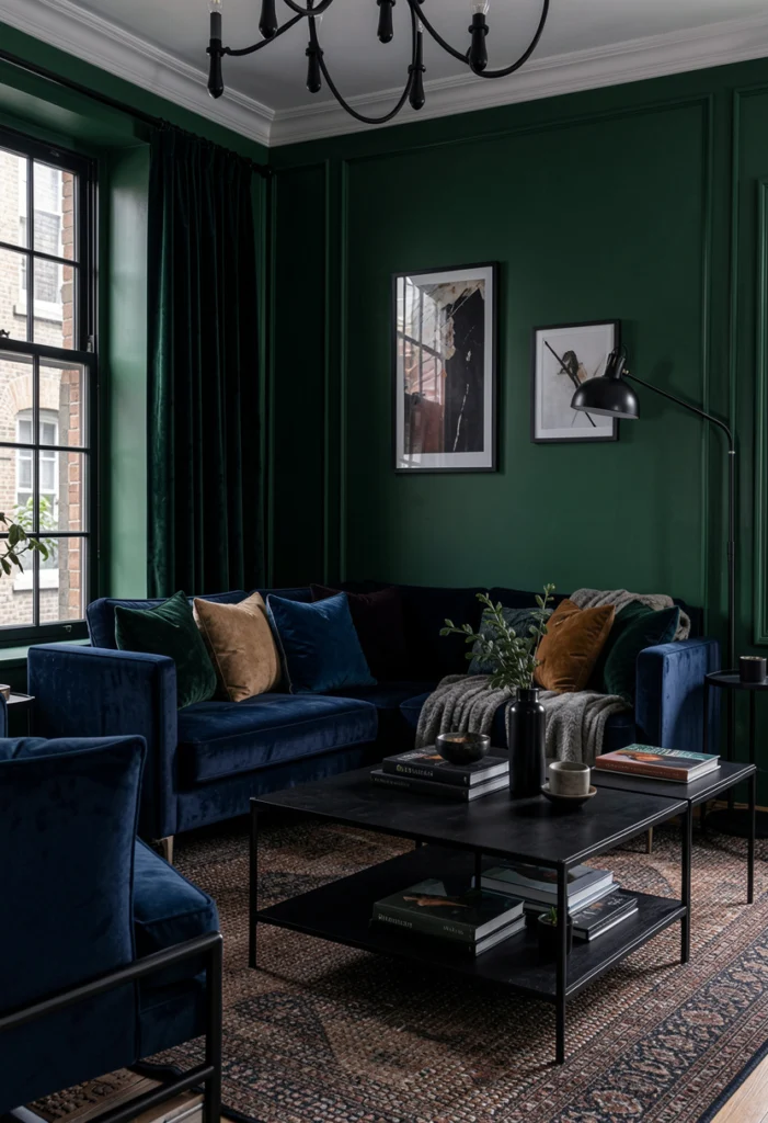 Moody Color Palette with Layered Tones