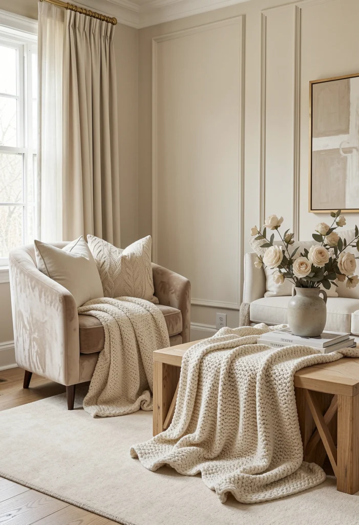 Soft Beige and Cream Color Palette