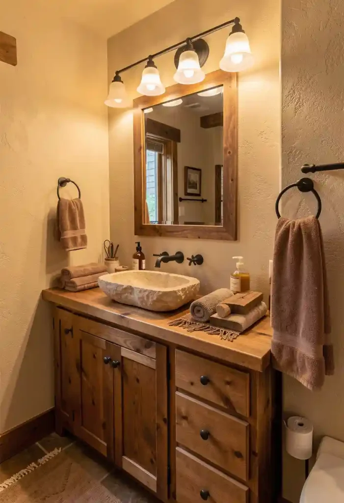 Stone Vessel Sink for Natural Texture