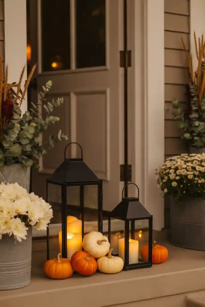 Lantern Glow Entry Styling