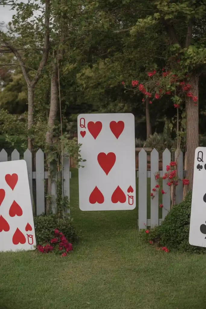  Oversized Playing Card Decorations