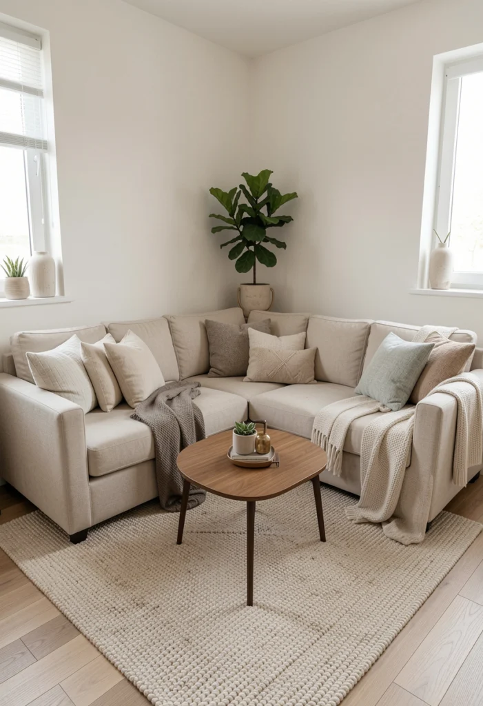 Corner Sofa Space Optimization