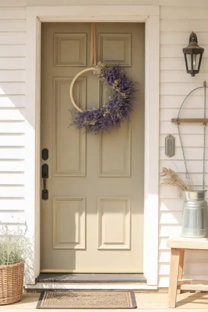 Dried Lavender Rustic Wreath