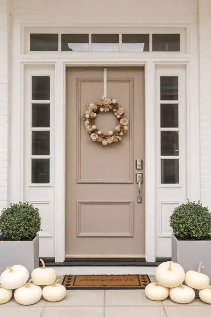 Neutral Modern Fall Entry