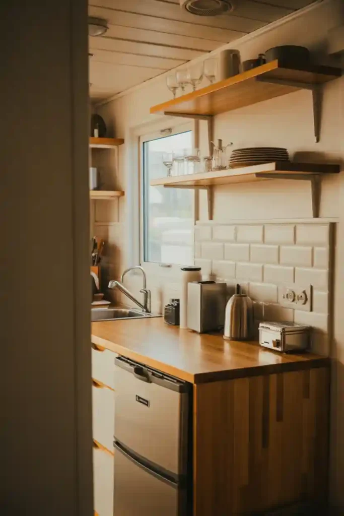 Compact Kitchen With Smart Layout