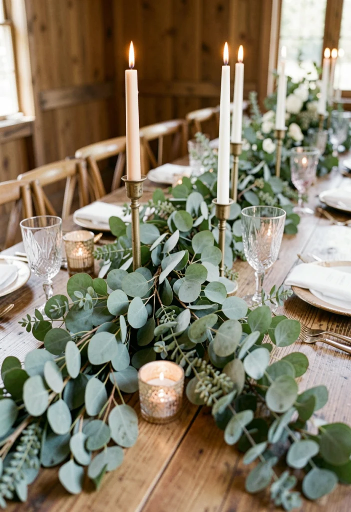 Greenery Garland Table Styling