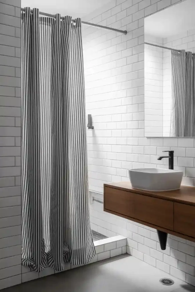 Monochrome Curtains For Modern Minimal Style