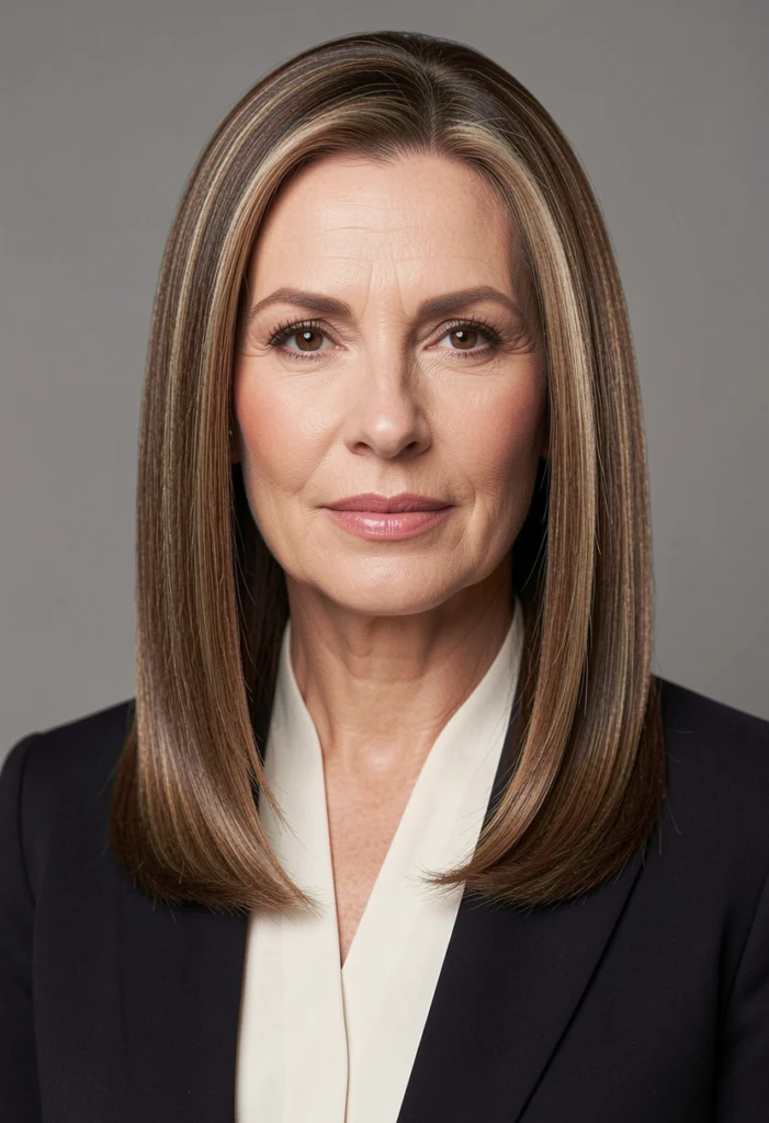 Sleek Straight Medium Cut