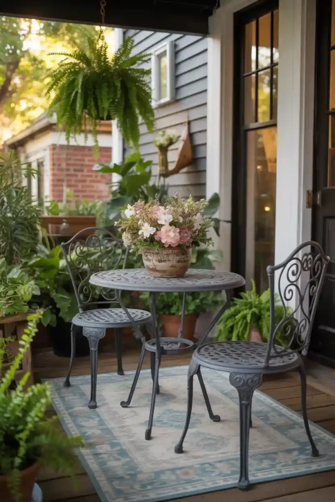 Small Bistro Table Corner