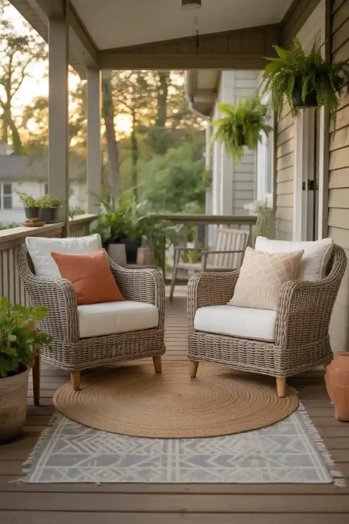 Layered Outdoor Rug Styling