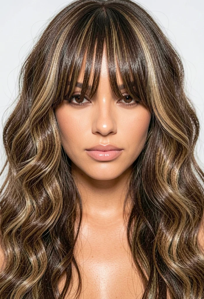 Wavy Layers with Curtain Fringe