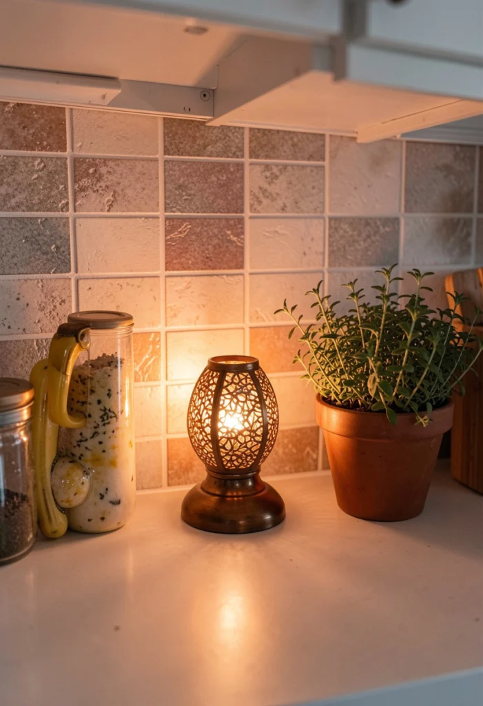 Add a Small Decorative Lamp