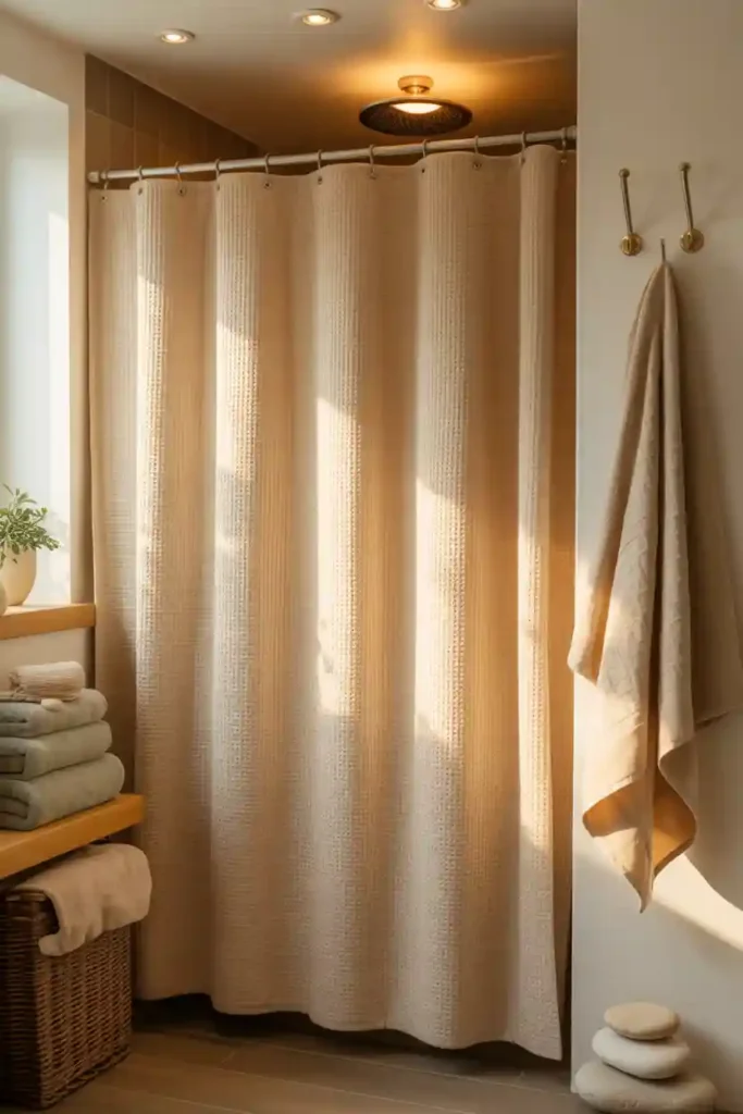 Textured Fabric Curtains For Depth And Warmth