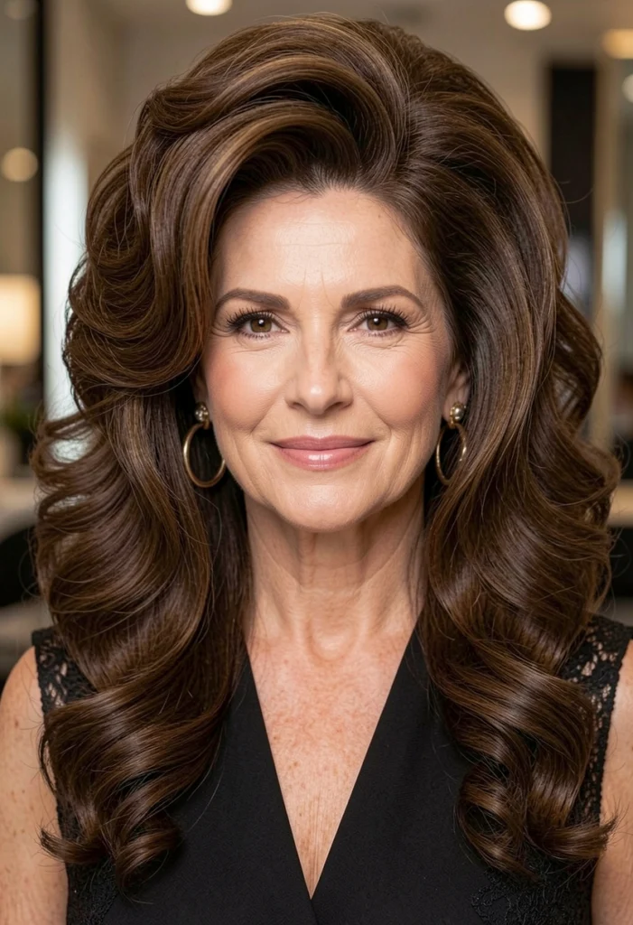 Voluminous Blowout Style