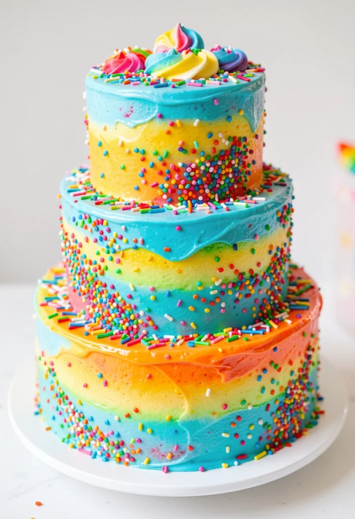 Funafuti Sprinkle Cake