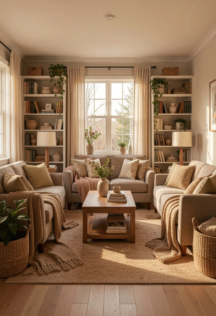 Symmetrical Small Space Layout