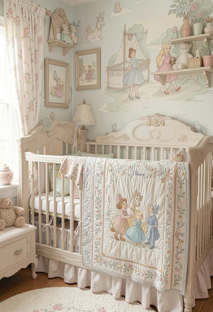Vintage Disney Illustration Nursery