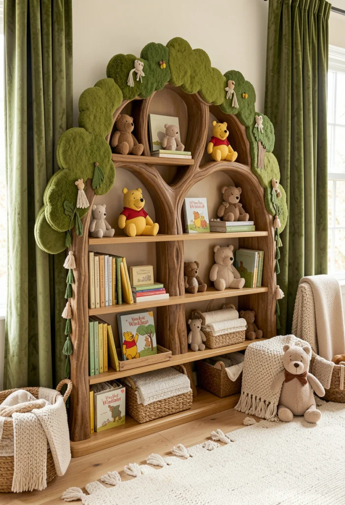 Woodland Pooh Nursery Theme