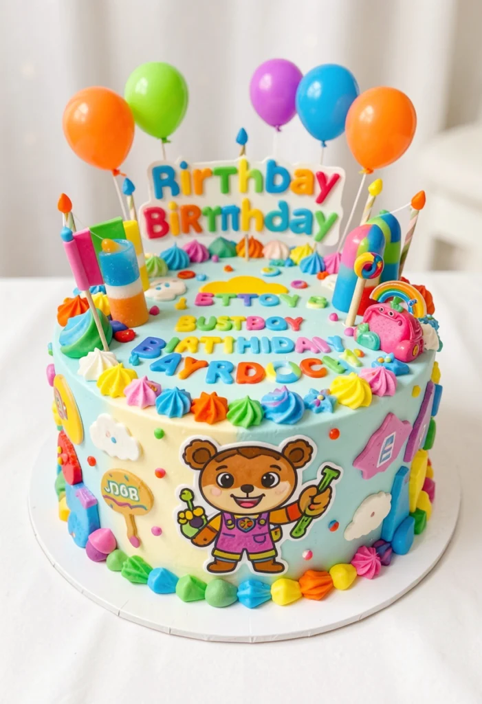 Custom Theme Character Cake